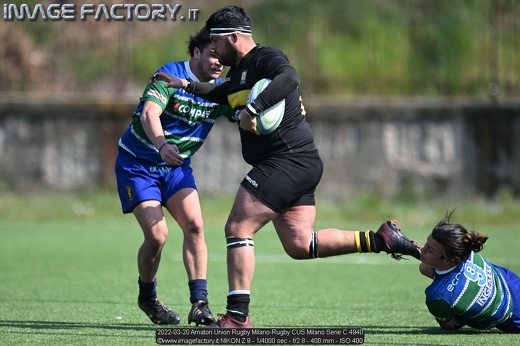2022-03-20 Amatori Union Rugby Milano-Rugby CUS Milano Serie C 4940